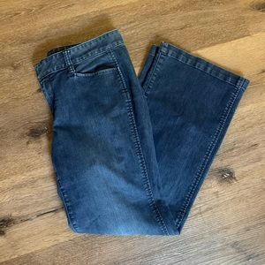 Loft Curvy Flare Jeans